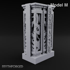 Filigree Fortifications Gothic Ornate Wall or Gate M