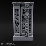 Filigree Fortifications Gothic Ornate Wall or Gate A