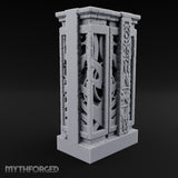 Filigree Fortifications Gothic Ornate Wall or Gate A