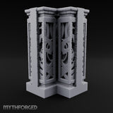 Filigree Fortifications Gothic Ornate Wall or Gate A