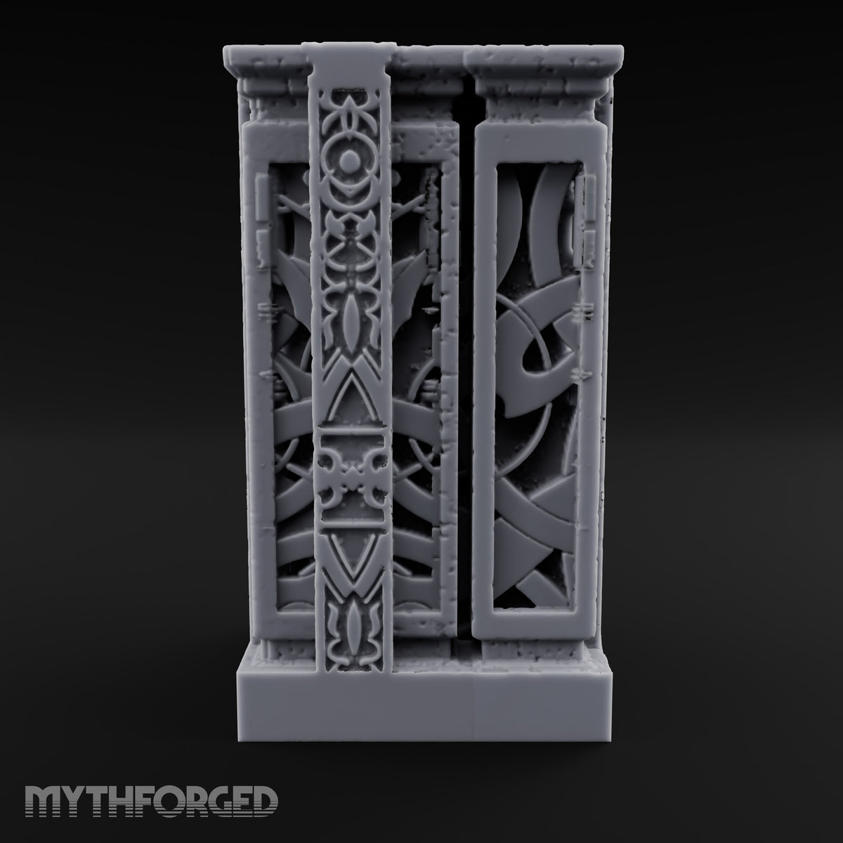 Filigree Fortifications Gothic Ornate Wall or Gate A