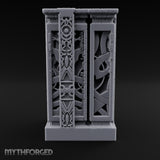 Filigree Fortifications Gothic Ornate Wall or Gate A