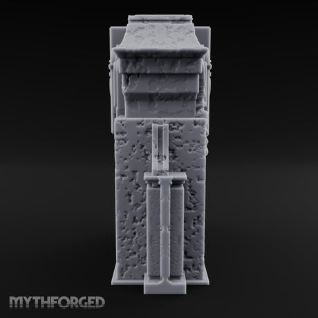 Filigree Fortifications Gothic Ornate Walls and Gates — B