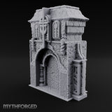 Filigree Fortifications Gothic Ornate Wall or Gate B
