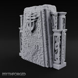Filigree Fortifications Gothic Ornate Wall or Gate C
