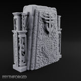 Filigree Fortifications Gothic Ornate Wall or Gate C