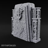 Filigree Fortifications Gothic Ornate Wall or Gate C