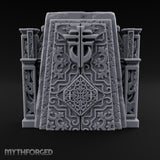Filigree Fortifications Gothic Ornate Wall or Gate C