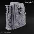 Filigree Fortifications Gothic Ornate Wall or Gate C