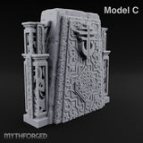 Filigree Fortifications Gothic Ornate Wall or Gate C