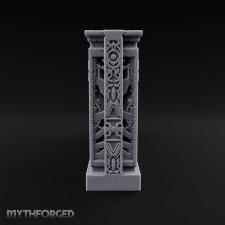 Filigree Fortifications Gothic Ornate Walls and Gates — E