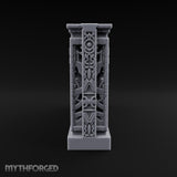 Filigree Fortifications Gothic Ornate Wall or Gate E