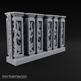 Filigree Fortifications Gothic Ornate Wall or Gate E