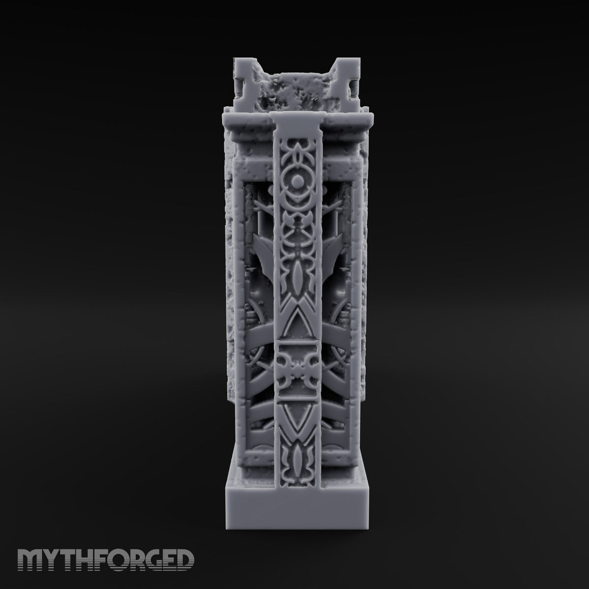 Filigree Fortifications Gothic Ornate Wall or Gate F