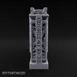 Filigree Fortifications Gothic Ornate Wall or Gate F