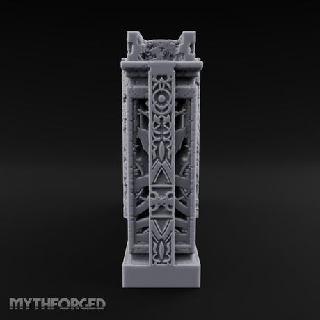Filigree Fortifications Gothic Ornate Wall or Gate F