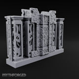Filigree Fortifications Gothic Ornate Wall or Gate F