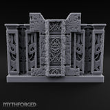 Filigree Fortifications Gothic Ornate Wall or Gate F