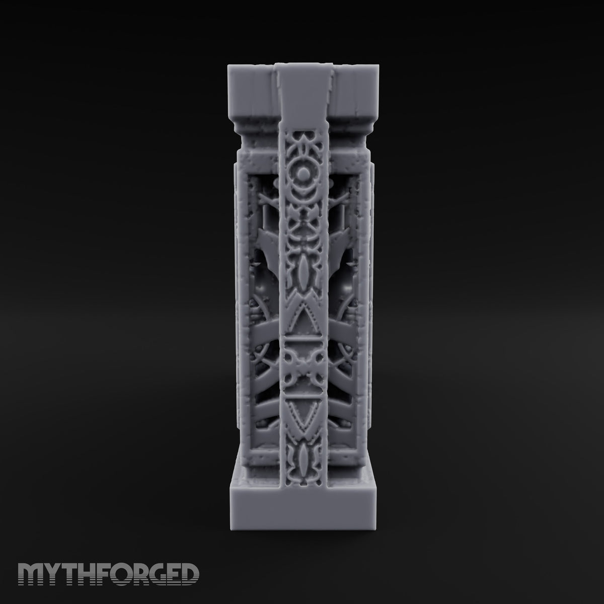 Filigree Fortifications Gothic Ornate Wall or Gate G