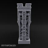 Filigree Fortifications Gothic Ornate Wall or Gate H