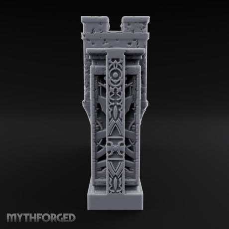 Filigree Fortifications Gothic Ornate Wall or Gate H