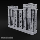 Filigree Fortifications Gothic Ornate Wall or Gate H