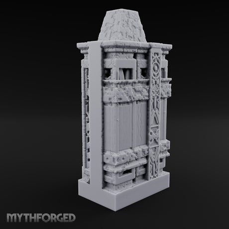 Filigree Fortifications Gothic Ornate Wall or Gate I