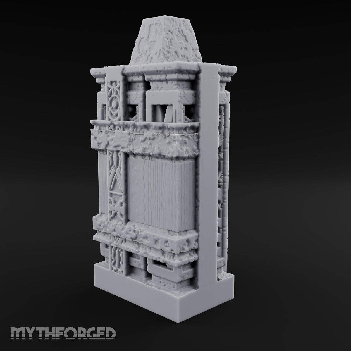 Filigree Fortifications Gothic Ornate Wall or Gate I