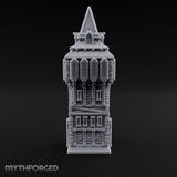 Top-Heavy and Proud of It Gothic Timber and Stone Watchtower