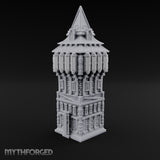 Top-Heavy and Proud of It Gothic Timber and Stone Watchtower