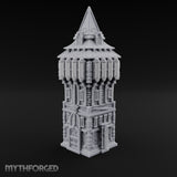 Top-Heavy and Proud of It Gothic Timber and Stone Watchtower