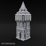 Top-Heavy and Proud of It Gothic Timber and Stone Watchtower