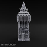 Top-Heavy and Proud of It Gothic Timber and Stone Watchtower