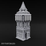 Top-Heavy and Proud of It Gothic Timber and Stone Watchtower