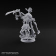Taking Its Bow in Brass Warforged Ornate Multi-Armed Automaton with Curved Blade and Lantern