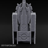 Throne Sitting Skeleton King Miniature for Dungeons and Dragons, Pathfinder or other TTRPGs