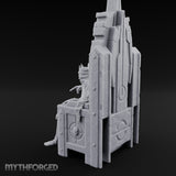 Throne Sitting Skeleton King Miniature for Dungeons and Dragons, Pathfinder or other TTRPGs