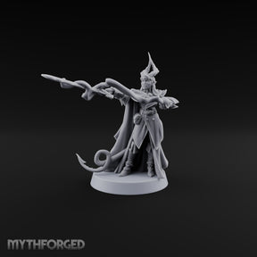 Pointing Out Your Mistake Tiefling Aristocrat