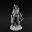 Buckled Up Tiefling Rogue Miniature for Dungeons and Dragons, Pathfinder or other TTRPGs