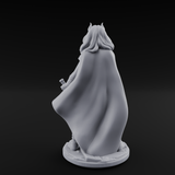 Buckled Up Tiefling Rogue Miniature for Dungeons and Dragons, Pathfinder or other TTRPGs