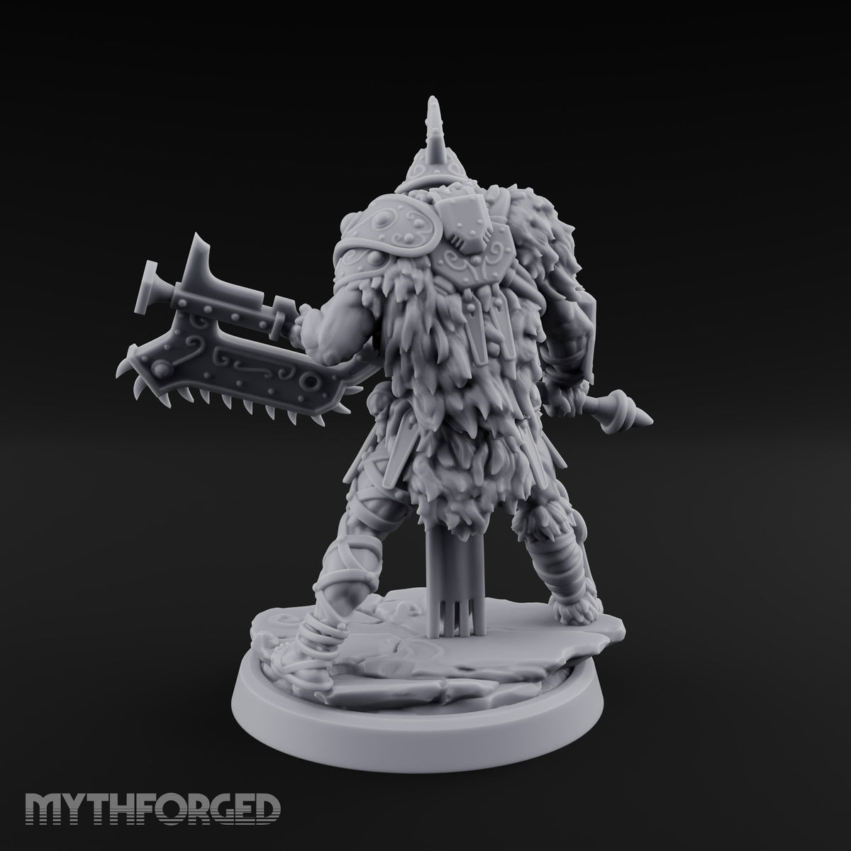 Old Runes, New Firepower Space Orc Heavy Warrior J
