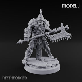 Old Runes, New Firepower Space Orc Heavy Warrior J