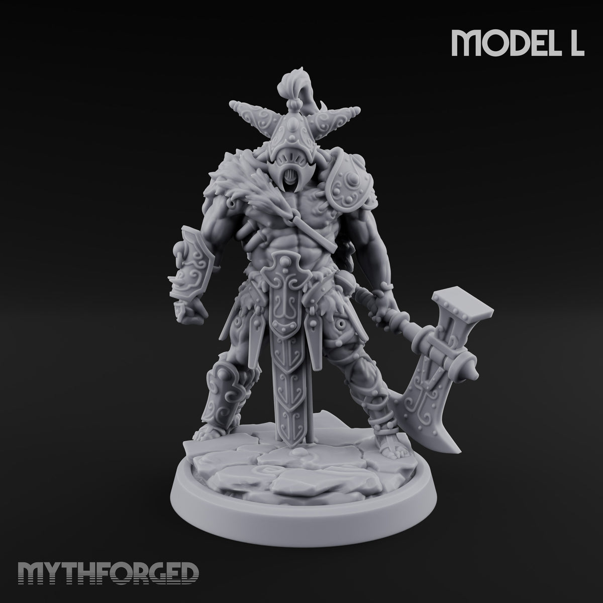Old Runes, New Firepower Space Orc Heavy Warrior L
