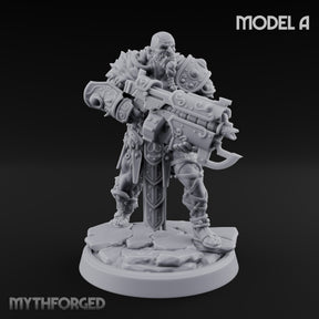 Old Runes, New Firepower Space Orc Heavy Warrior A