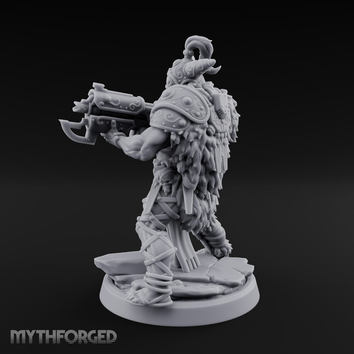 Old Runes, New Firepower Space Orc Heavy Warrior C