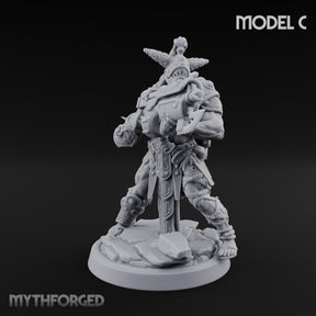 Old Runes, New Firepower Space Orc Heavy Warrior C