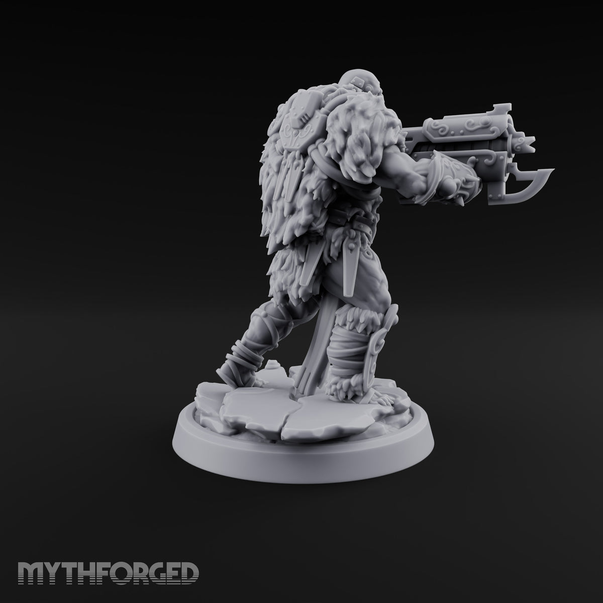 Old Runes, New Firepower Space Orc Heavy Warrior D