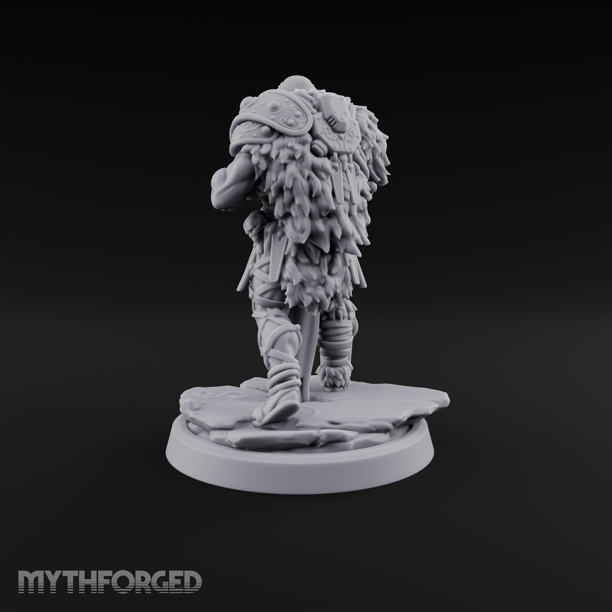 Old Runes, New Firepower Space Orc Heavy Warrior D