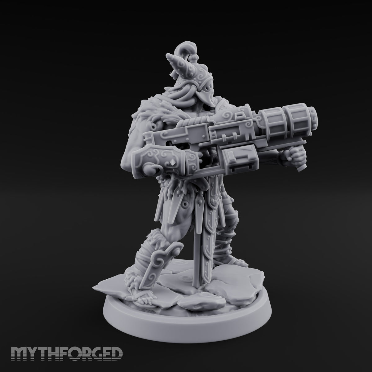 Old Runes, New Firepower Space Orc Heavy Warrior E