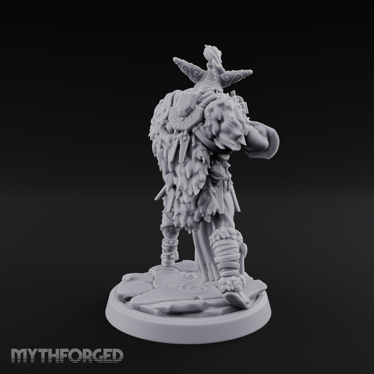 Old Runes, New Firepower Space Orc Heavy Warrior F